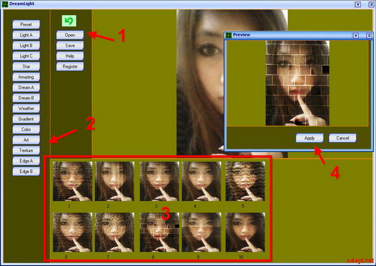 Texture DreamLight Photo Editor