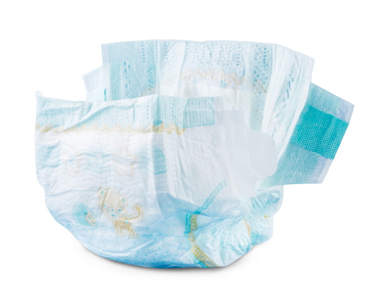 Donate the diapers to the NGOS